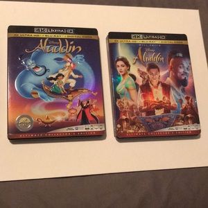 2 Aladdin Movies: Ultimate Collect Ed-4K Ultra HD+Blu-ray+DigCode